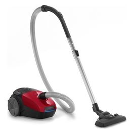 FC8243/09 Aspirapolvere con Sacco a Traino Potenza 750 Watt Capacità 3 Litri colore Nero / Rosso