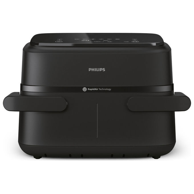 Philips Friggitrice ad Aria Serie 1000 NA15000 Cestello Doppio 7,1L 2450W 6 Programmi