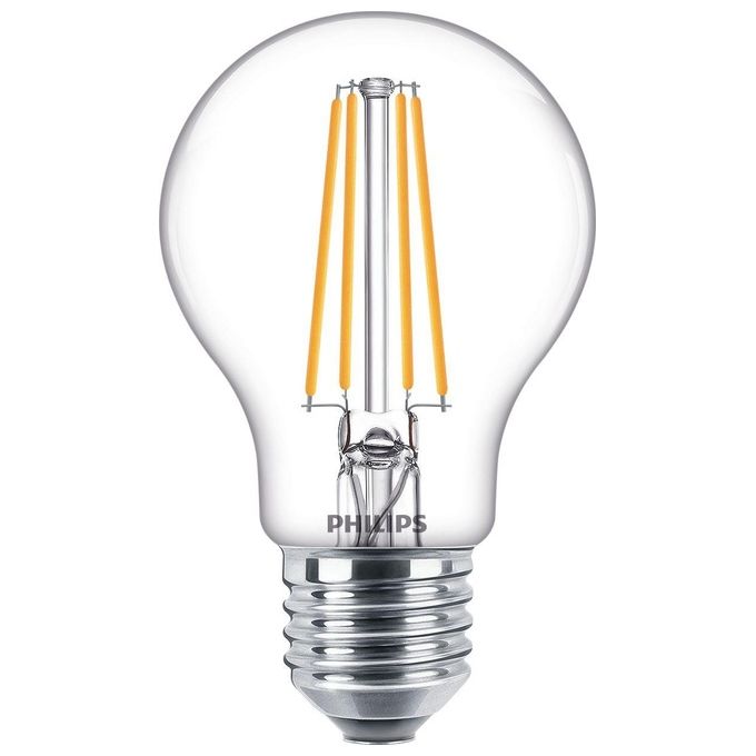 Philips Goccia Lampadina Led 60W e27 Luce Bianco Caldo