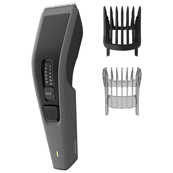 Philips HAIRCLIPPER Series 3000 Regolacapelli con Lame in Metallo Autoaffilanti