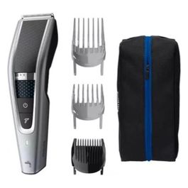 HC5630/15 HAIRCLIPPER Series 5000 Regolacapelli lavabile Lame in Acciaio Inox 28 impostazioni di lunghezza Autonomia 90 minuti ecnologia DualCut Trim-n-Flow Pro