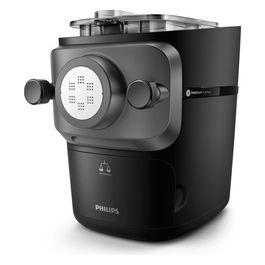 HR2665/93 Macchina per la Pasta Elettrica 200W 800gr 8 Trafile Bilancia Integrata Nero