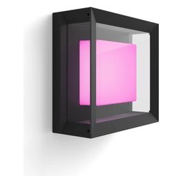 Hue Econic Led Lampada da Parete Quadrata Nero