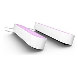 Hue Play Lampada Led Connessa Unita' Base con Alimentatore 2 Pezzi Bianco con Hue Bridge Controllo del Sistema