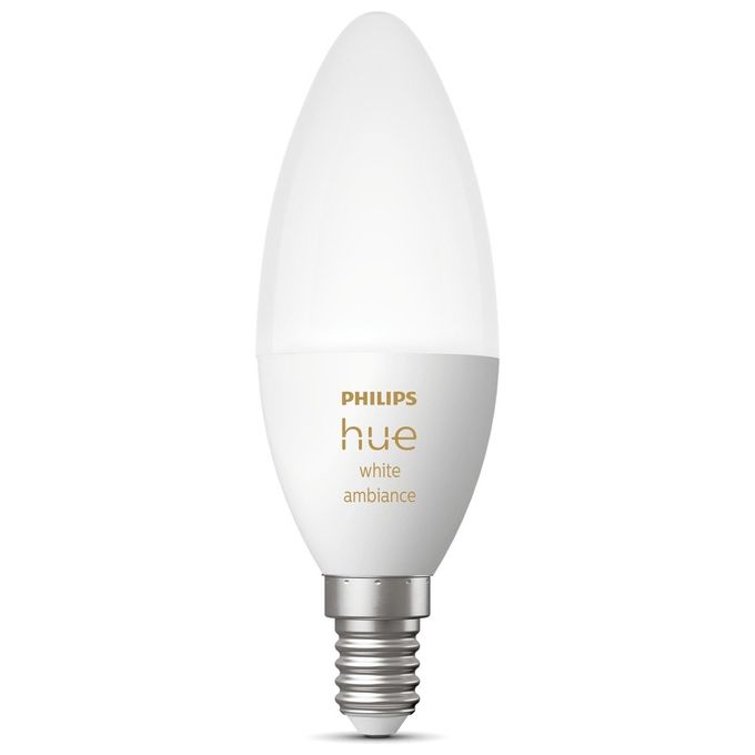 Philips Hue White Ambiance Lampadina Led B39 E14 4W Classe