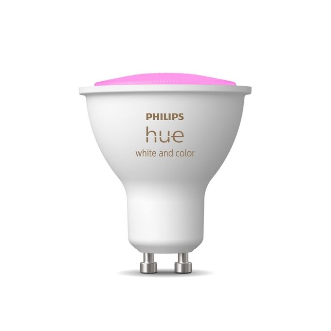 Philips Hue White and Color Ambiance Lampadina GU10 4.3W