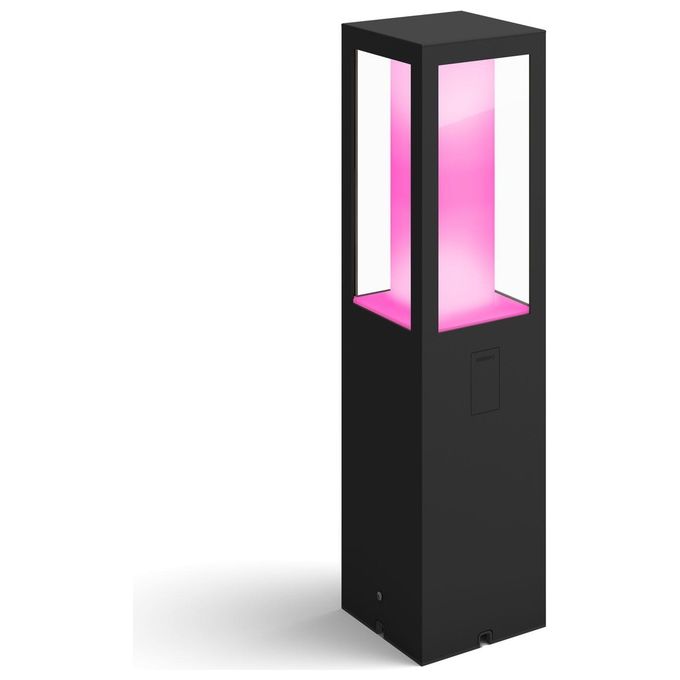 Philips Hue White and Colour Ambience Impress Hue WACA EU Piedistallo da Esterno Nero 2x8W
