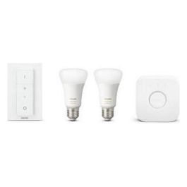Hue White and Color Ambiance Starter Kit Soluzione di Illuminazione Intelligente Smart Lighting Kit Bianco Bluetooth 18W