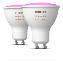 Hue White and Color Ambiance Faretti Led GU10 Confezione da 2