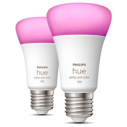 Philips Hue White and Color Ambiance 2 Lampadine E27 75W