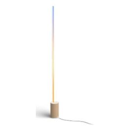 Hue White and Color Ambiance Gradient Signe Lampada Smart da Terra Effetto Legno