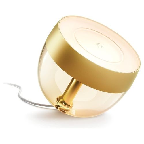 Hue 929002376402 Iris Lampada Smart da Tavolo White and Color Ambiance Bluetooth Zigbee 8.1W 570 lm colore Oro