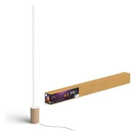 Lampada Smart Hue Gradient Signe da Terra White and Color Ambiance, Effetto Legno, Controllo App e Voce