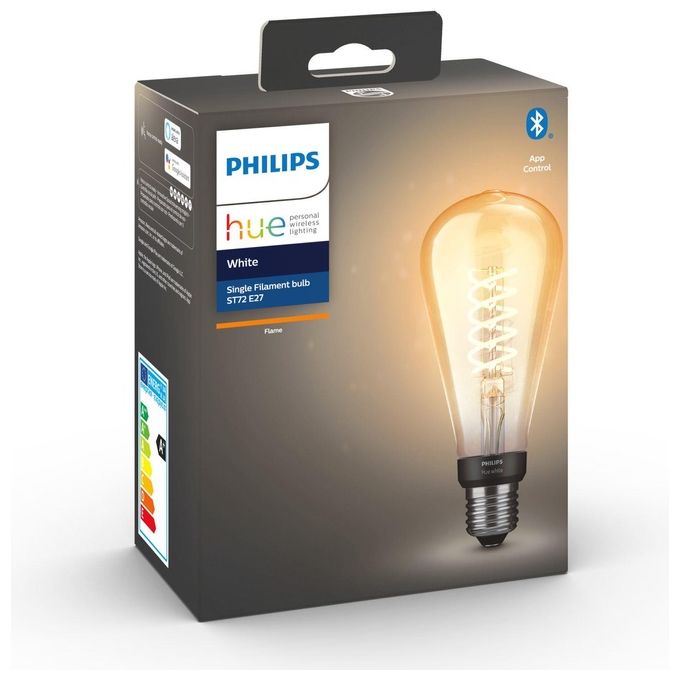 Philips Hue White Filament Lampadina ST72 e27