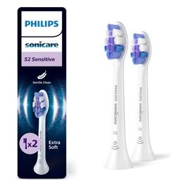 HX6052/87 Spazzolino Ricambio Sonicare s Sensitive White 2pz