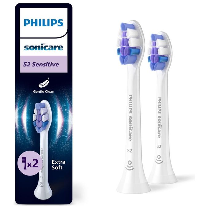 Image of Philips HX6052-87 Spazzolino Ricambio Sonicare s Sensitive bianco 2pz