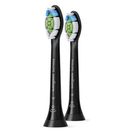 HX6062/88 2 Testine Nere di Ricambio per Spazzolino Sonico