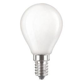 Lampada Led 40W Sfera e14 Luce Calda Vetro Opaco