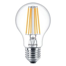 Philips Lampadina Led 75W Goccia Filament 8-75W 2700k e27 Trasparente Luce Calda