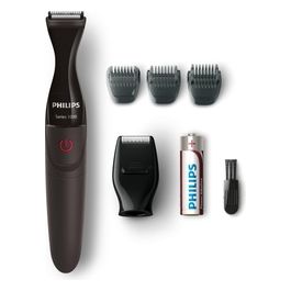 Philips MG1100/16 Multigroom Series 1000 Regolabarba di Precisione DualCut Nero