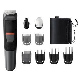 Philips MG5720/15 Multigroom Series 5000 Regolabarba Tagliacapelli 9 in 1 DualCut Autonomia 80 min Nero