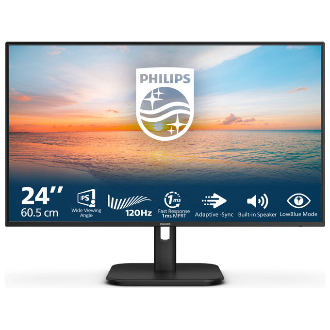 Philips 24E1N1200A-00 Monitor PC 23,8" Full HD IPS 120 Hz (Nero)