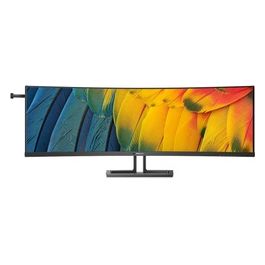 Monitor 45B1U6900C/00 Monitor Curvo DQHD da 45 Pollici Adaptive Sync Altezza Regolabile 5120x1440 75 Hz HDMI DisplayPort USB-C 100 W PD Hub USB Nero