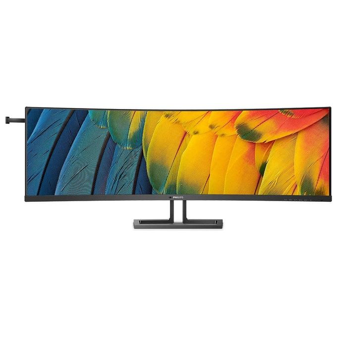 Image of Philips Monitor 45B1U6900C-00 Monitor Curvo DQHD da 45 Pollici Adaptive Sync Altezza Regolabile 5120x1440 75 Hz HDMI DisplayPort USB-C 100 W PD Hub USB Nero