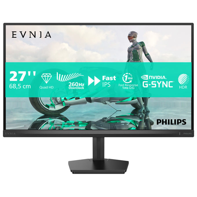 Philips 27M2N3500PF-00 Monitor PC 27 Pollici Fast IPS 260Hz con Overclocking