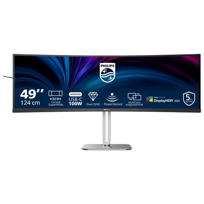 Philips 49B2U5900C/00 Monitor PC 48,8" Quad HD VA 75 Hz (Nero)