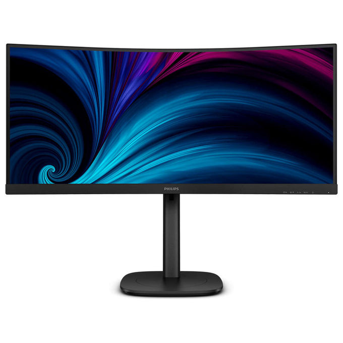 Philips Monitor Ultrawide 34B2U3600C00 34'' WQHD Curvo 120Hz Nero Gaming Ufficio
