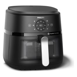 NA231/00 Friggitrice ad Aria Nero/Argentato 6.2 litri 1700 W