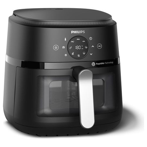 NA231/00 Friggitrice ad Aria Nero/Argentato 6.2 litri 1700 W