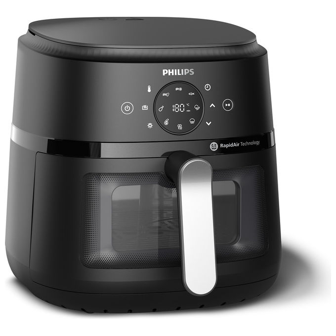 Philips friggitrice ad aria na231 00 6.2 litri 1700w 13 programmi rapidair app ricettario