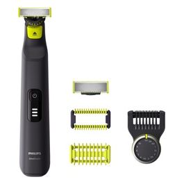 OneBlade Pro QP6541/15 Regolabarba Bagnato e Secco Nero