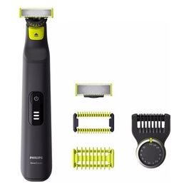 OneBlade Pro QP6541/15 Regolabarba Bagnato e Secco Nero