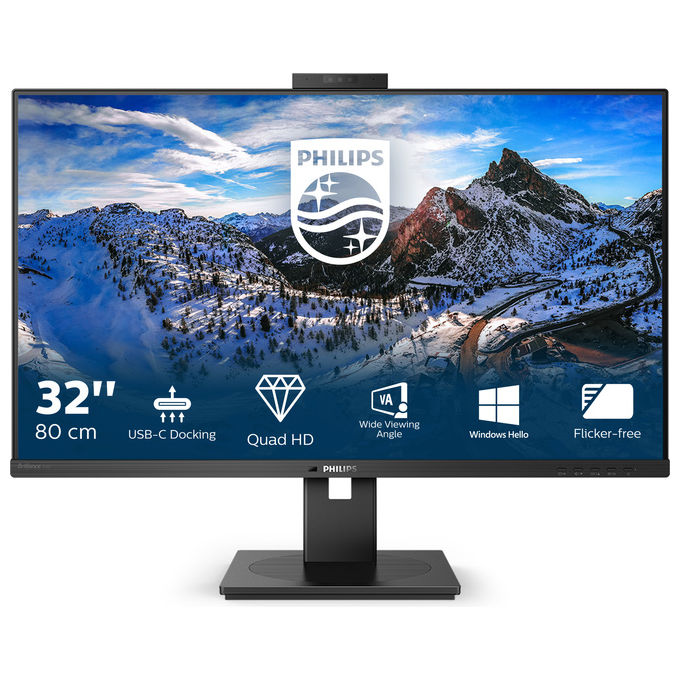 Philips 326P1H-00 P Line Monitor PC 31,5" Quad HD IPS 75 Hz (Nero)