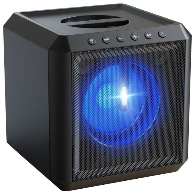 Philips TAS7000EB-00 Party Speaker 100W Bluetooth USB con Luci LED Nero