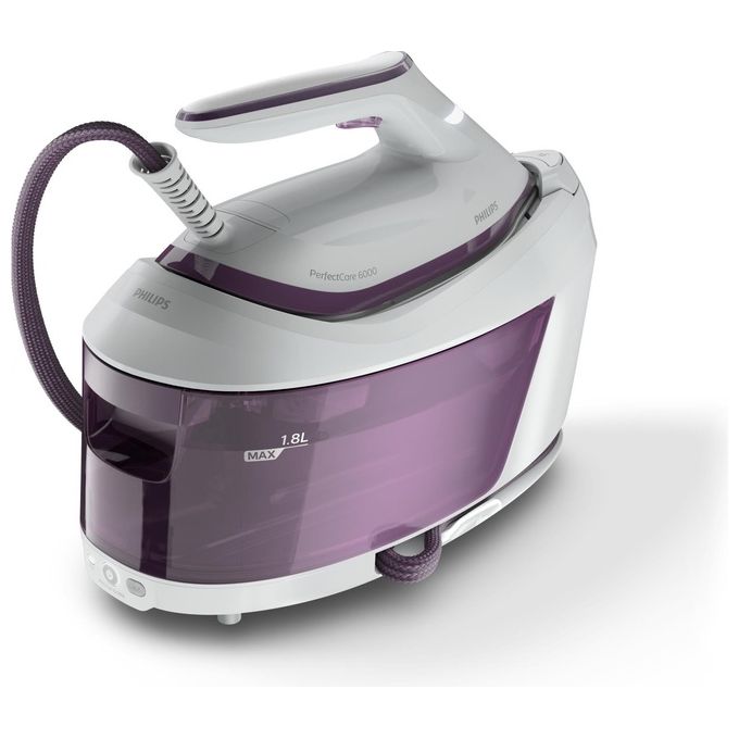 Image of Philips PSG6020-30 Serie 6000 PerfectCare Ferro Da Stiro con Caldaia 1,8 Litri 2400W 500 g-min 6,5 bar