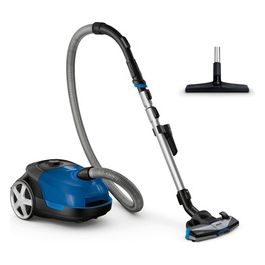 Philips FC8575/09 Performer Active Aspirapolvere a Traino con Sacco Pulizia a Secco Capacita' 4 Litri 900 W Blu