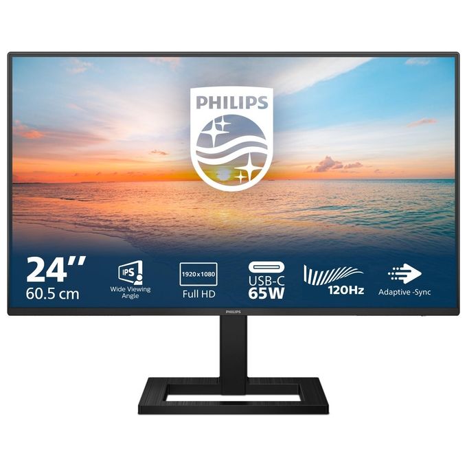 Philips 24E1N1300AE Monitor PC 23,8" Full HD IPS 100 Hz (Nero)