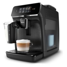 Philips EP2230/10 Series 2200 Macchina da Caffe' Sistema Automatico Potenza 1500 W Capacita' 1,8 Litri Sistema LatteGo Display Touch Nero