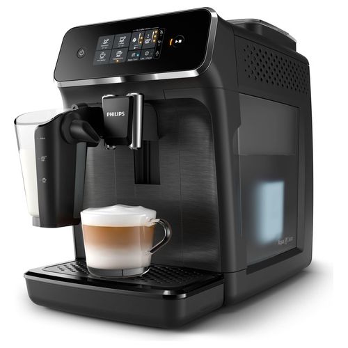 Philips EP2230/10 Series 2200 Macchina da Caffe' Sistema Automatico Potenza 1500 W Capacita' 1,8 Litri Sistema LatteGo Display Touch Nero
