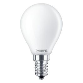 Philips Sfera Lampadina Led 60W e14 Luce Bianco Caldo