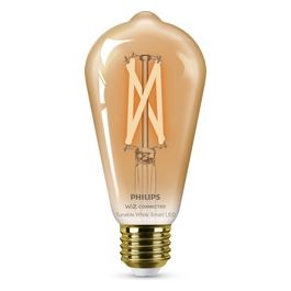 Lampadina Smart TW Edison Filamento Ambrata ST64 E27