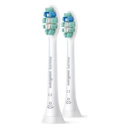 HX9022/10 Sonicare C2 Optimal Plaque Defense Testine Standard di Ricambio 2 pz 