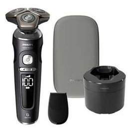 SP9840/32 Rasoio Elettrico Wet e Dry Ricaricabile Autonomia 60 min colore Grigio Shaver S9000 Prestige
