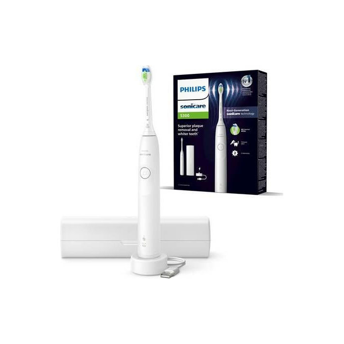 Philips Spazzolino Elettrico Sonicare 5300 Bianco