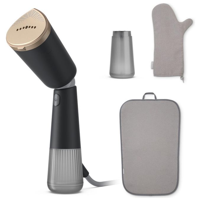 Image of PHILIPS Stiratore Verticale 1300W Portatile Con Getto Vapore 24g-min Doppio Serbatoio 120ml200ml Colore Grigio