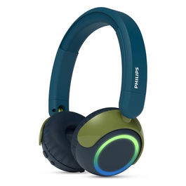 TAK4200CT Cuffie Wireless Bluetooth per Bambini, Blu Verde